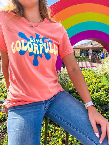 Live Colorfully Festival of the Arts Shirt - The Bold Designer