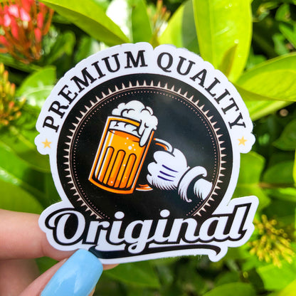 Mickey’s Premium Quality Original Beer Sticker 