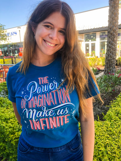 The Power of Imagination Make Us Infinite Shirt - The Bold Designer