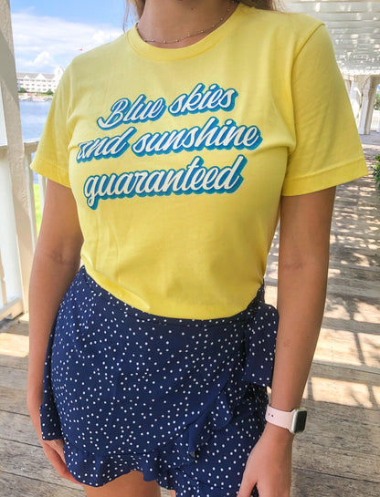 Blue skies and sunshine guaranteed Shirt - The Bold Designer