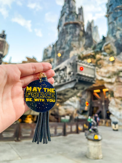 May The Force Be With You Keychain - The Bold Designer