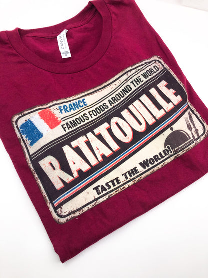 Taste the World: Ratatouille Shirt - The Bold Designer