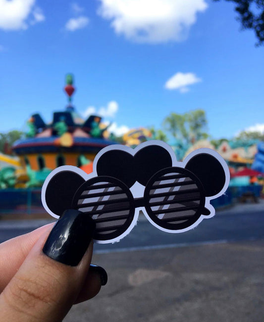 Mickey Sunglasses Sticker