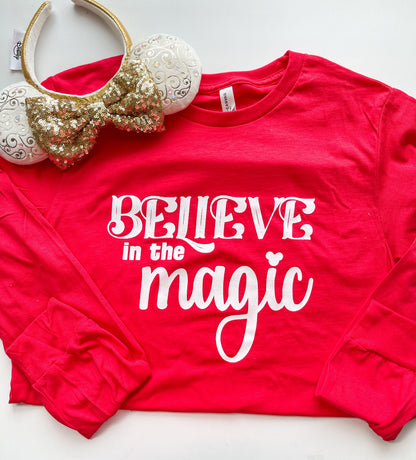 Believe in the Magic Long Sleeve Tee 