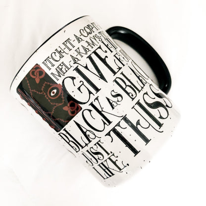 Twist the Bones and Bend the Back Hocus Pocus Mug 11oz 