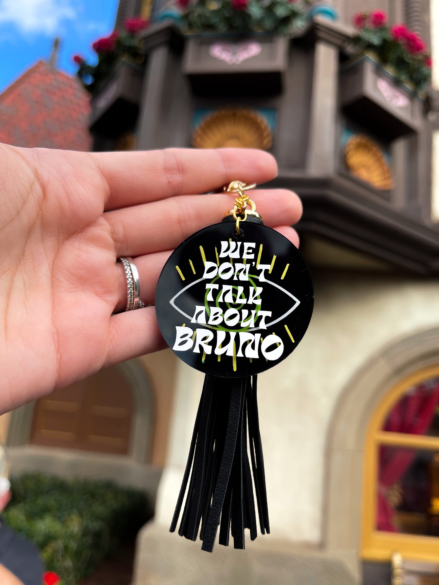 We don’t talk about Bruno No No No Encanto Madrigal Keychain - The Bold Designer