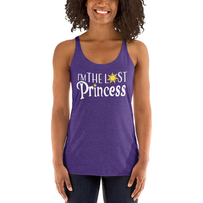 Im the lost princess Racerback Tank 