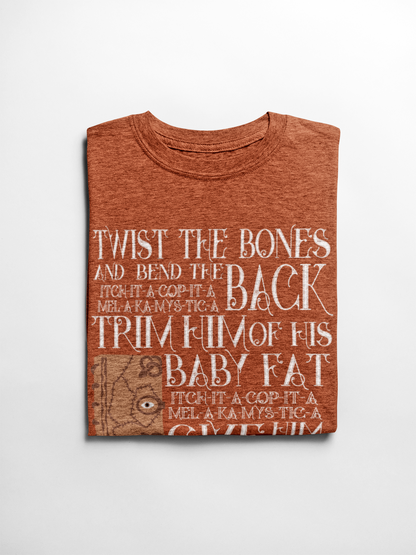 Twist the Bones and bend the back Hocus Pocus Spell Book Shirt - The Bold Designer